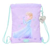 FROZEN SPIRIT - Junior Flat Bag Backpack, Ideal for Children of Different Ages, Comfortable and Versatile, Quality and Resistance, 26 x 34 cm, lilac, M, Casual