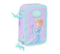 FROZEN SPIRIT - School Pencil Case with 37 Tools Included, Children's Pencil Case, Child, Ideal for Children from 5 to 14 Years, Comfortable and Versatile, Quality and Resistance, 12.5 x 5.5 x 19.5 cm