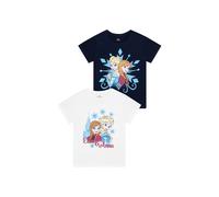 Frozen T-Shirts 2 Pack Disney Multi 9-10 Years