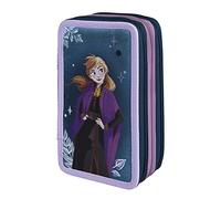 Frozen Tripledecker Pencil Case Including Pens, Eraser, Ruler etc. I Pencil Case in Fly & Sparkle Design I Case for School
