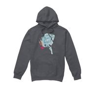 Frozen True At Heart Elsa Silhouette Hoodie Charcoal | Size: Large frozen Charcoal L