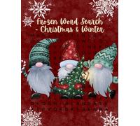 Frozen Word Search - Christmas & Winter: Large Print Puzzle Book For Adults and Kids 10+