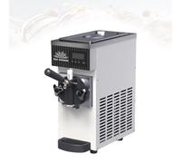 Frozen Yogurt Machine,4.5kg per Hour Output-Soft Serve Ice Cream Machine,Manual Installation-Single Flavor-Commercial Equipment for Summer Events-Buffet-High Efficiency(White)