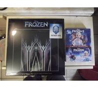 FROZEN ZOETROPE LP.WITH FREE BLU RAY SET OF BOTH FILMS,SENT 1ST CLASS SONGS PIC2