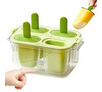 Frozens Dessert Tray Mini Set Pack, Silicone Popsiclle Maker Mold, Easy Release Drip Proof Ultra Smooth Design, Nonstick Sweet Form Creamy Texture, Summer Party Tool Fun Gift Idea, Kitchen Freezer Use