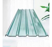FRP Daylighting Panels, 3/5/8/10/12/15/18pcs Sunroom Daylighting Plate, UV Protection Transparent Rainproof Board, Insulating Roofing Cladding Panel, Daylighting Panels (0.9×1.5m/35×59in,18pcs)