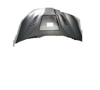 FRP/Real Carbon Fiber Transparent Bonnet Compatible For Jaguar F-TYPE 2013 2014 2015 2016 2017 2018 2019 Front Engine Hood Vent Cover(Black)