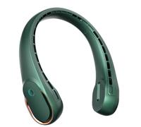 FrSara Bladeless Neck Fan, Strong Wind, Adjustable, 360° Cooling, Super Quiet, No Blade Fan Design, No Hair Twisting, Even Air Volume On Both Sides, Non-Slip Material, Short Charging, Long Use Time