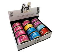 Frsh Scents Assorted Organic Air Freshener Tins 12 Pack 12 Pack