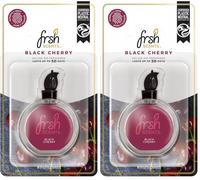 FRSH Scents FR8654 Air Freshener 3D Deluxe Bottle, Black Cherry (Pack of 2)