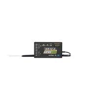 FrSky Archer Plus SR10+ Receiver 3-Axis Gyro & Accelerometer 10 Configurable Channels Access & ACCST D16 Compatible Anti-RF Interference FBUS & S.Port Telemetry Black Box Data Logging