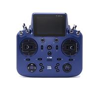 FrSky Tandem X18 Radio Transmitter Dual-Band 2.4GHz & 900MHz TD System 4ms Low Latency Color Touchscreen ETHOS OS Metal Hall Gimbals 24CH Access/ACCST D16 / TD Receiver Compatible(Blue)