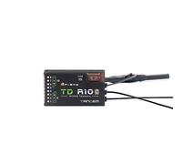 FrSky TD R10 Triple Antenna Compatible with 900Mhz and 2.4Ghz 10 Channel Low Latency Signal and Long-Range Receiver