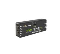 FrSky Twin SR8 Receiver Dual 2.4GHz TW Protocol 8 PWM Outputs SBUS in/Out Advanced Stabilization Black Box High-Precision Telemetry FBUS/S.Port OTA Update Full-Range RC Control