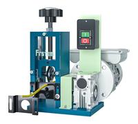 Frstem Automatic Wire Stripper Machine, 180W Electric Wire Stripping Machine for Copper Wires, 0.06"-1" 60 ft/min with Visible Stripping Depth Reference Recycling Scrap Motorized Wire Stripper Tool