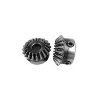 FRSWEQY Bevel Gear 3M 20Teeth With Inner Hole 14/15/16/17/18/19/20/22/24/25/28mm 90 Degree Drive Commutation Steel Gears With Screw(22mm keyway 6mm,1pc 3M 20 Teeth)