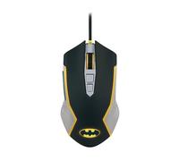 FRTEC - Batman Gaming Mouse, Yellow LED Lighting, Adjustable dpi, Wired, Official DC Collection, Fast and Precise Movement, Configurable Side Buttons