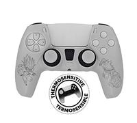 FRTEC - DRAGON BALL SUPER, Thermosensitive Silicone + Grips, compatible with Playstation 5 Dualsense controller