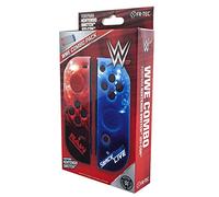 FRTEC WWE Switch Controller Cover + Grips, Officially Licensed, Secure Grip, Joy-Con Compatible, Portable Gaming Case