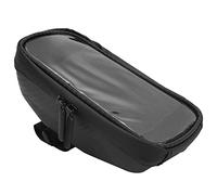 FRTHVB 6in Bike Front Beam Bag, Storage Bag with TPU Touch Screen for Smartphones up to 6 Inches, EVA Shock - Resistant Cycling Phone Holder with Cable Pass - Through for Handlebar