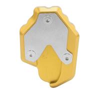 FRTHVB Foot Side Stand Extension Plate for Forza 350 NSS350 2020-2022, Motorcycle Kickstand Enlarger, CNC Aluminum Foot Support Replacement with Anodized Surface, Direct Fit for Enhance (Yellow)