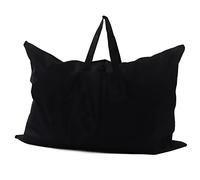 FRTHVB Portfolio Bag Black 38x26in, Artist Carrying Bag, Large Capacity Thick Canvas Light Weight Art Portfolio Case with Zipper, for Board Map Magazine Storage and Easy Hand Shoulder Car