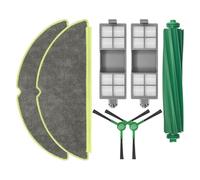 FRTmvg Fit for iRobot Roomba 205, 7-Piece Replacement Kit with Main Brush, 2 HEPA Filters, 2 Side Brushes, 2 Mop Pads for Roomba 205 DustCompactor Combo/Vac Cleaning Accessories