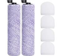 FRTmvg Replacement Kit for Shark AW201, WD201, WD100, WD200, WD101 HydroVac Vacuum | Includes 2 Brush Rolls and 4 Washable Foam Filters | Multi-Surface Cleaning