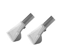 FRTmvg Replacement Small Upholstery Nozzle for Kärcher Puzzi 8/1, 10/1, 10/2 - 110mm Compact Hand Tool 41300010 - Transparent Dirt Inspection, Car & Furniture Cleaning Accessory (2)