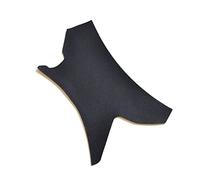 FRTRGVUVXP Car Interior Door Panel Handle Pull Trim Cover for 3 Series E90 E91 E92 E93 2005-2012 Black/Beige Hand Sewing Leather (Black,Right)