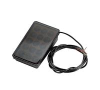 FRTRGVUVXP Car Rear Spoiler Brake Light Tail Light Black Shell Car Brake Light Universal Shell Pilot Light Car Rear Stop Light