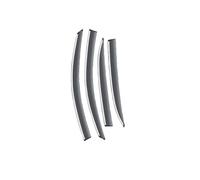 FRTRGVUVXP Car Sun Rain Guard Deflector Vent Covers Awning Shelter Window Visor For Kia For Rio 3 QB Sedan 2012~2017