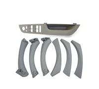 FRTRGVUVXP for E90 E91 3 Series 2004-2012 LHD RHD Interior Inner Door Handle Panel Kit Sedan Pull Trim Cover Car Accessories (37.5 cm Gray RHD)