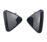 FRTRGVUVXP Left+Right Dynamic Side Marker Turn Signal Lights For Renault For Kangoo II Mod.Bj.2/2008-7/2013(Black)
