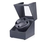 FRUCASE Watch Winder for Automatic Watches Watch Box Automatic Winder Japanese Motor 2 Rotation Modes, PU20B, family life