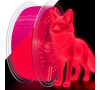 Frucindra PL 3D Printer Filament, Glow in The Dark Filament 1.75mm, Long-Lasting Glow & High-Brightness, Luminous Hot Pink Bright 3D Filament for Most 3D Printer - 1kg Spool(Glow Hot Pink)