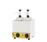 Fructose Dispenser, NP-327 Industrial Commercial Kitchen Restaurant Buffet Pump Electric Stainless Steel Sauce Dispenser(2)