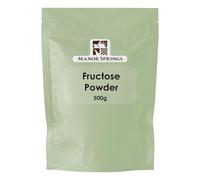 Fructose Powder 500g, Pure Crystalline Frustose, Excellent Substitute for Sugar, by Manor Springs