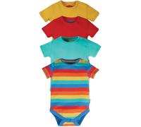 Frugi Baby 100% Cotton Over the Rainbow 4 Pack Body -