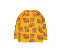 Frugi Boy's Ethan Printed Sweatshirt in Yellow | Size: 4-5 Years Frugi Yellow 4-5 Years