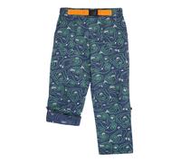 Frugi Boy's Pioneer Printed Trousers in Blue | Size: 6-7 Years Frugi Blue 6-7 Years