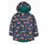 Frugi Boy's Printed Puddle Buster Coat in Blue | Size: 2-3 Years Frugi Blue 2-3 Years