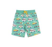Frugi Boy's Samson Printed Shorts in Teal | Size: 1-2 Years Frugi Teal 1-2 Years