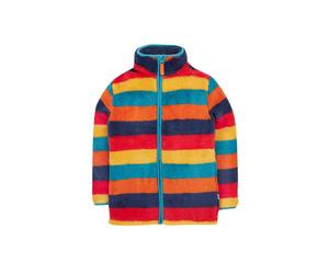 Frugi Boy's Zipped Ted Fleece Jacket | Size: 18-24 m Frugi Multicolor 18-24 m