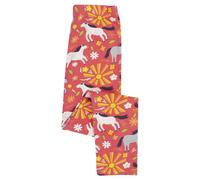 Frugi Girl's Libby Printed Leggings in Pink | Size: 1-2 Years Frugi Pink 1-2 Years