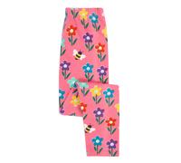 Frugi Girl's Libby Printed Leggings in Pink | Size: 8-9 Years Frugi Pink 8-9 Years