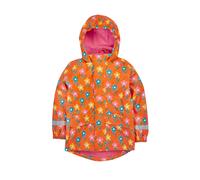 Frugi Girl's Printed Puddle Buster Coat in Orange | Size: 8-9 Years Frugi Orange 8-9 Years