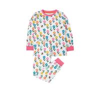Frugi Girl's Sundown Pyjamas in White | Size: 4-5 Years Frugi White 4-5 Years