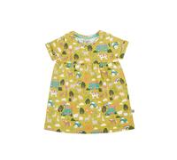 Frugi Girl's Tallie Dress in Yellow | Size: 3-4 Years Frugi Yellow 3-4 Years