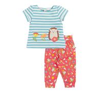 Frugi Girl's Wendy Applique Outfit | Size: 9-12 m Frugi Multicolor 9-12 m